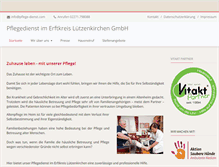 Tablet Screenshot of pflege-dienst.com